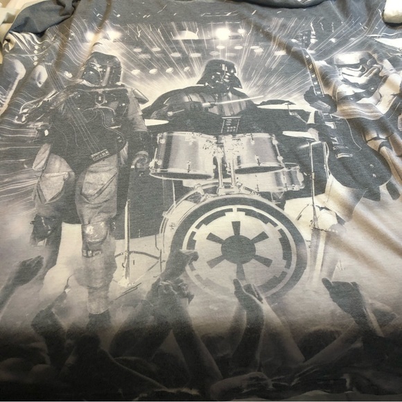 Star Wars Fifth Sun T-Shirt Rare XL 2013 Band Darth Vader all over print - Picture 3 of 9